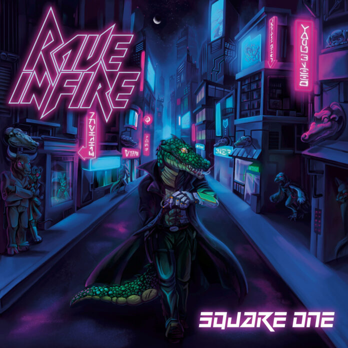 Rave In Fire - Square One - Artwork