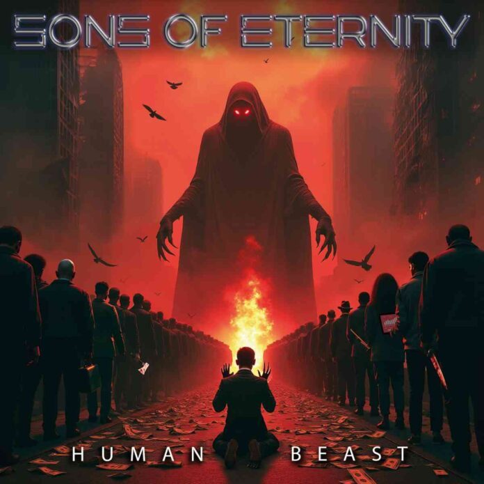 SONS OF ETERNITY - Human Beast - album cover