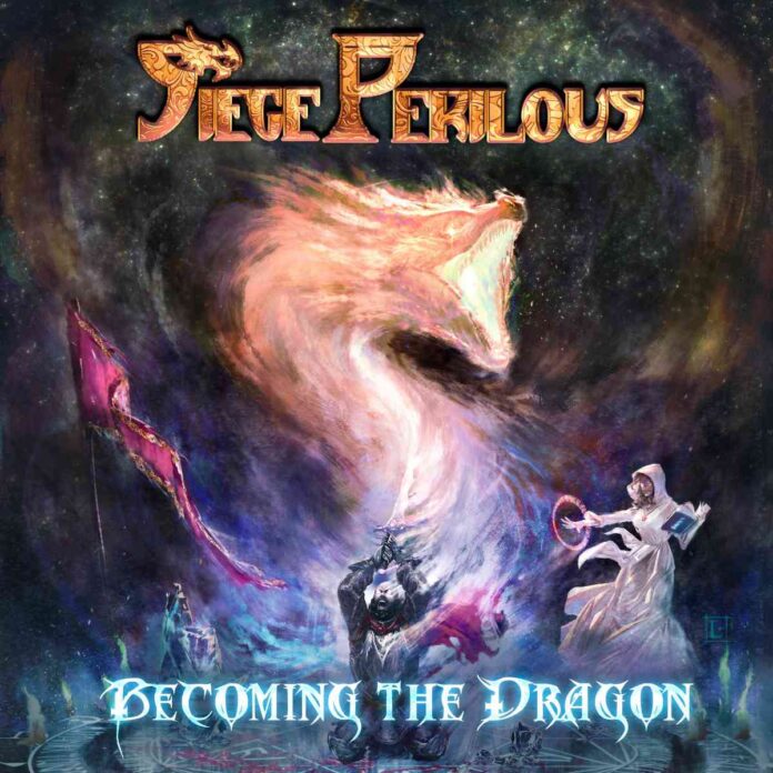 SIEGE PERILOUS - Becoming The Dragon - album cover