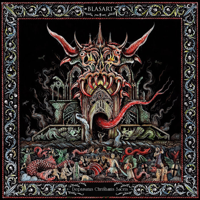 cover artwork BLASART Depravatus Christianis Sacris
