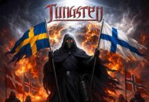 Tungsten – Veröffentlichen Offizielles Video TUNGSTEN - The North Will Rise - single cover