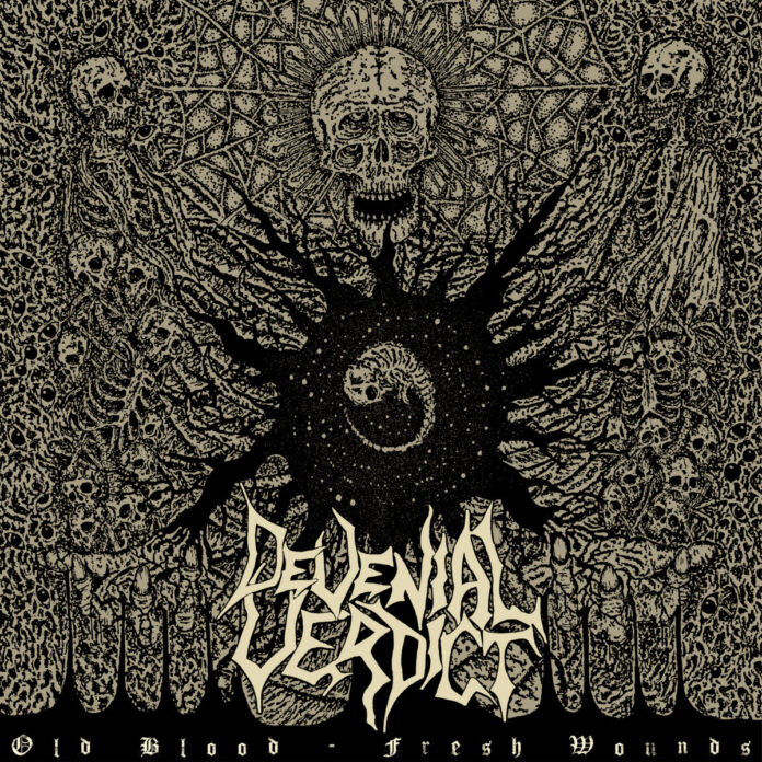 cover artwork DEVENIAL VERDICT Old Blood - Fresh Wounds