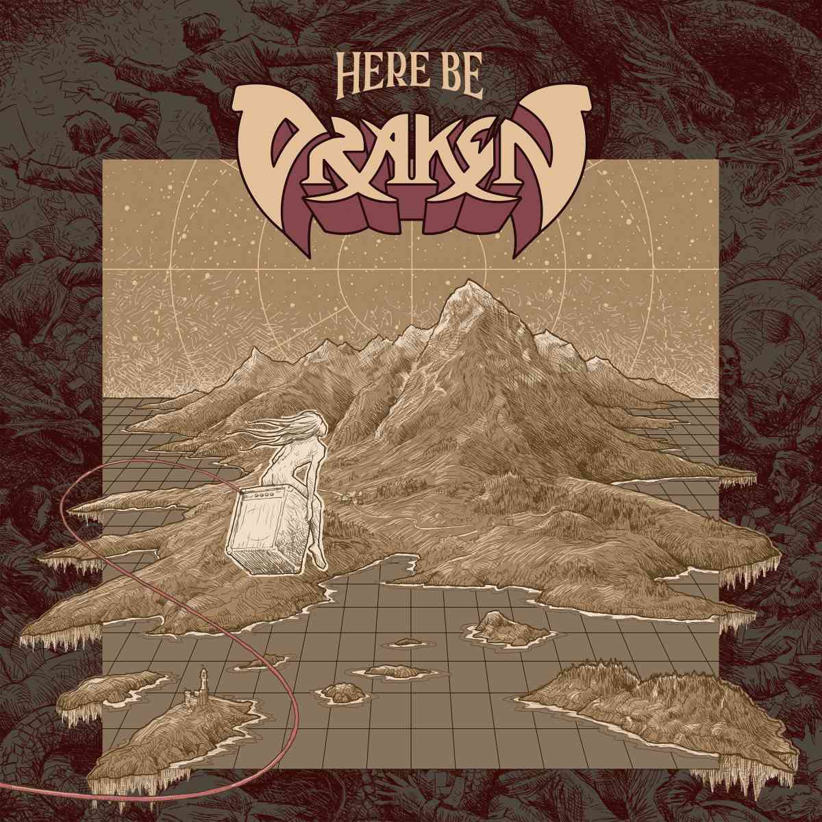 DRAKEN - Here Be Draken - artwork DRAKEN - Here Be Draken - album cover