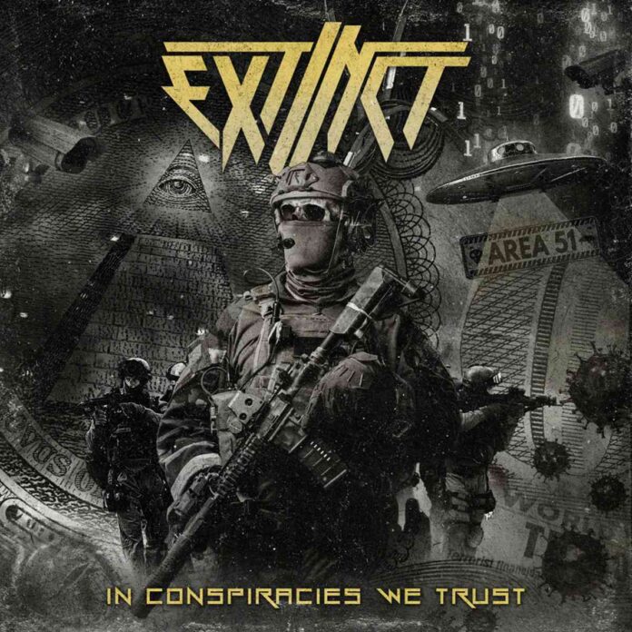 EXTINCT - In Conspiracies We Trust - album cover