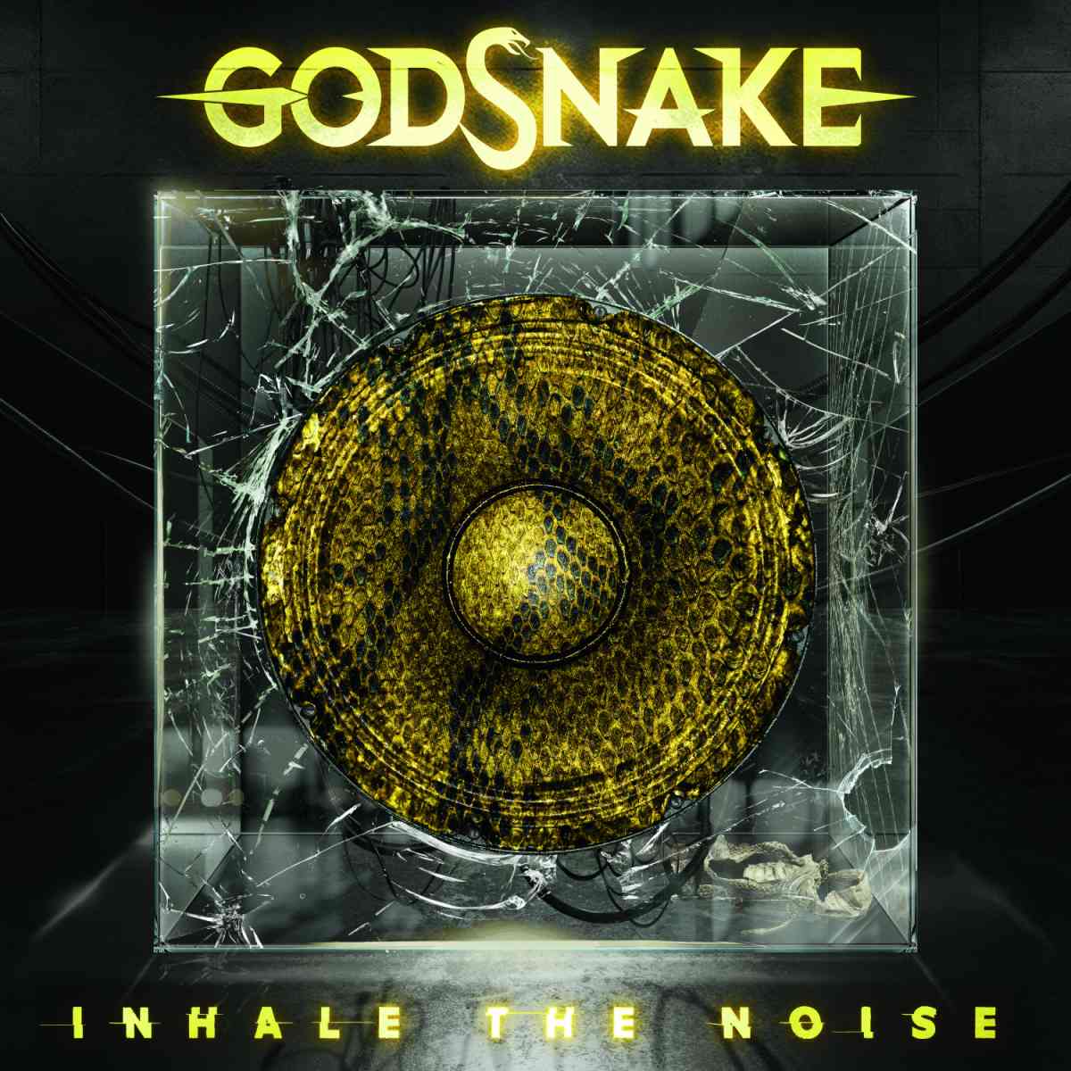 GODSNAKE - Inhale The Noise - artwork GODSNAKE - Inhale The Noise - album cover
