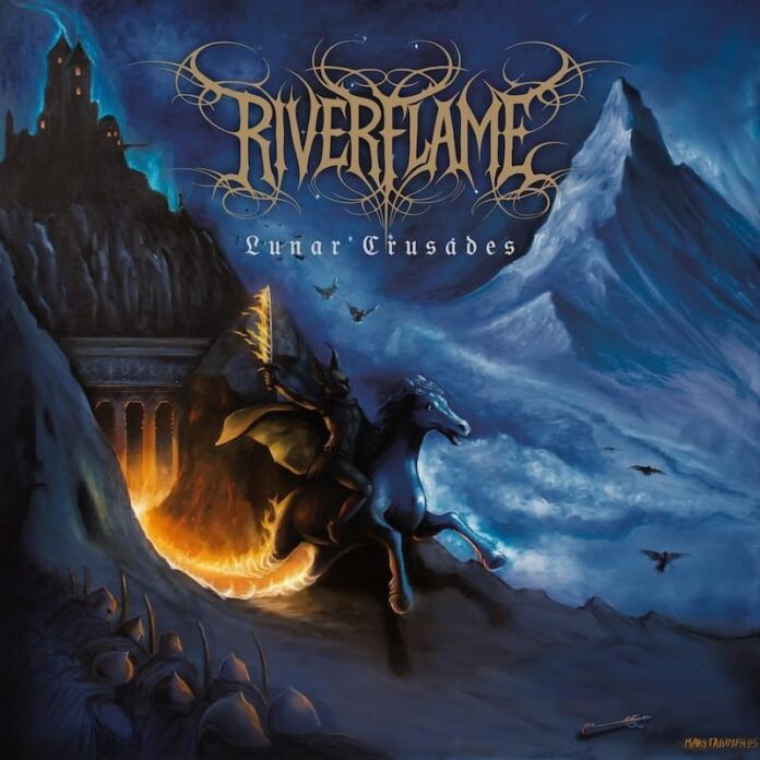 Riverflame - Lunar Crusades - album cover