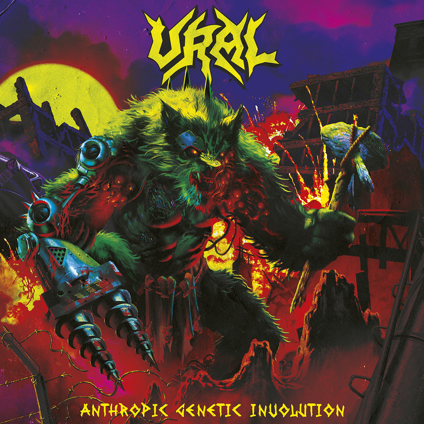URAL Anthropic Genetic Involution cover artwork URAL Anthropic Genetic Involution