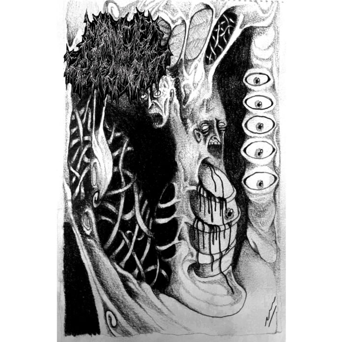 cover artwork MANGLED RECREMENT Demo