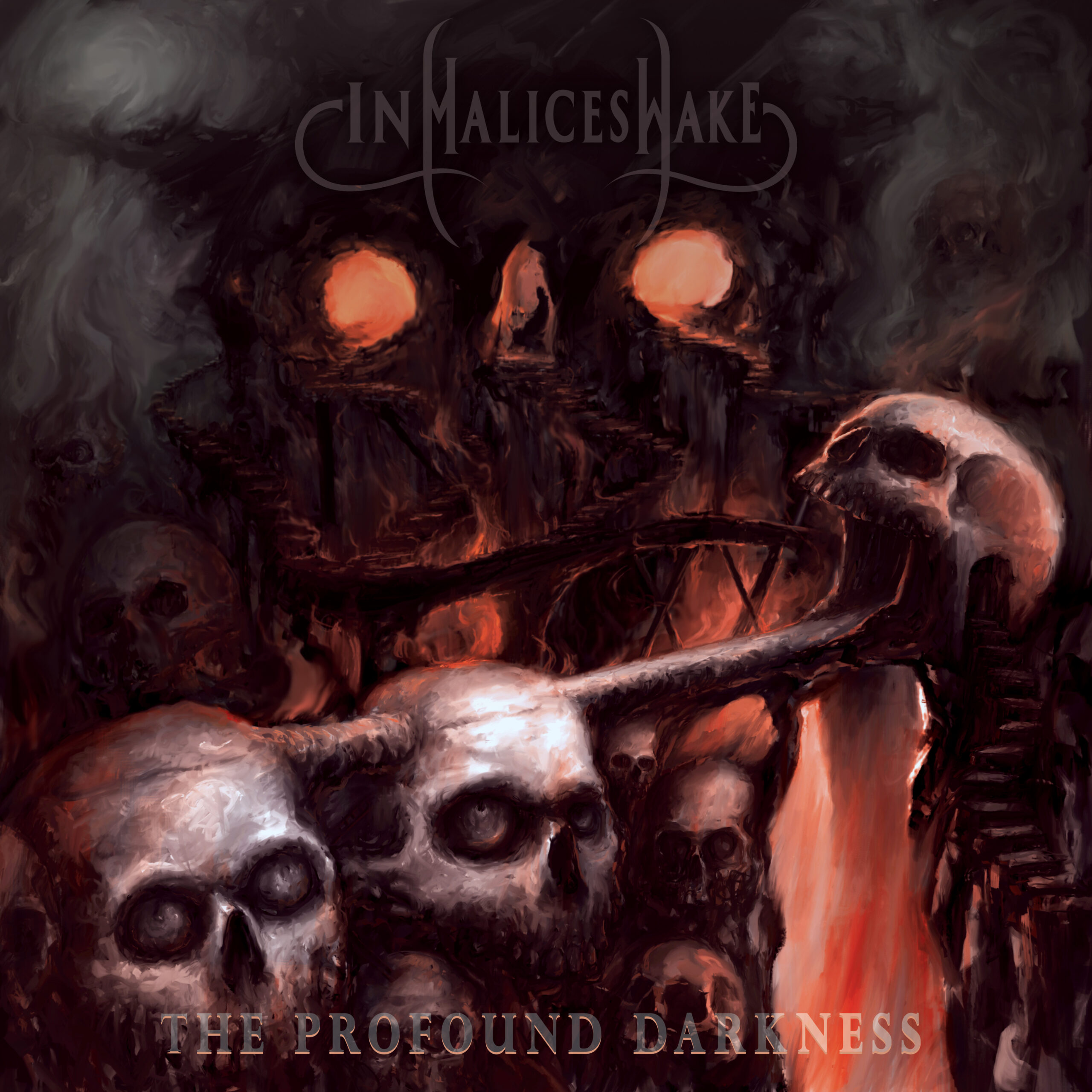 cover artwork IN MALICE'S WAKE The Profound Darkness