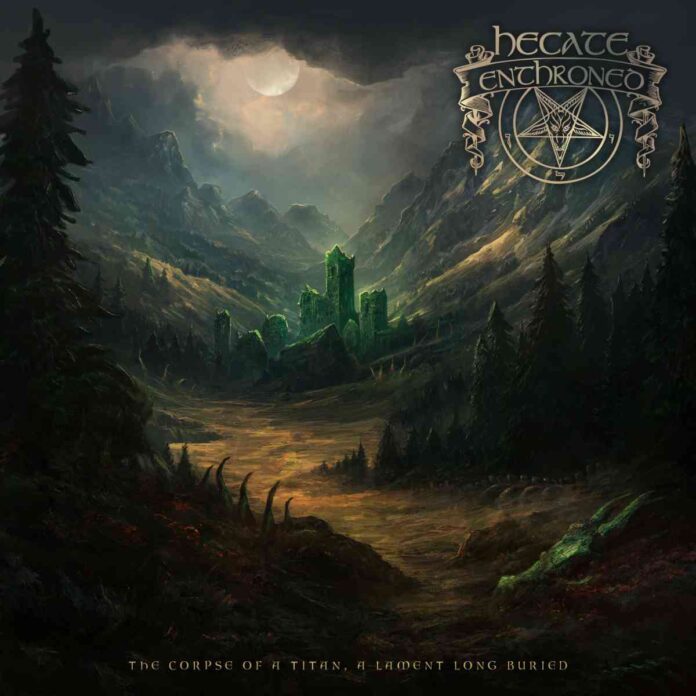 HECATE ENTHRONED - The Corpse of a Titan, A Lament Long Buried - cover artwork