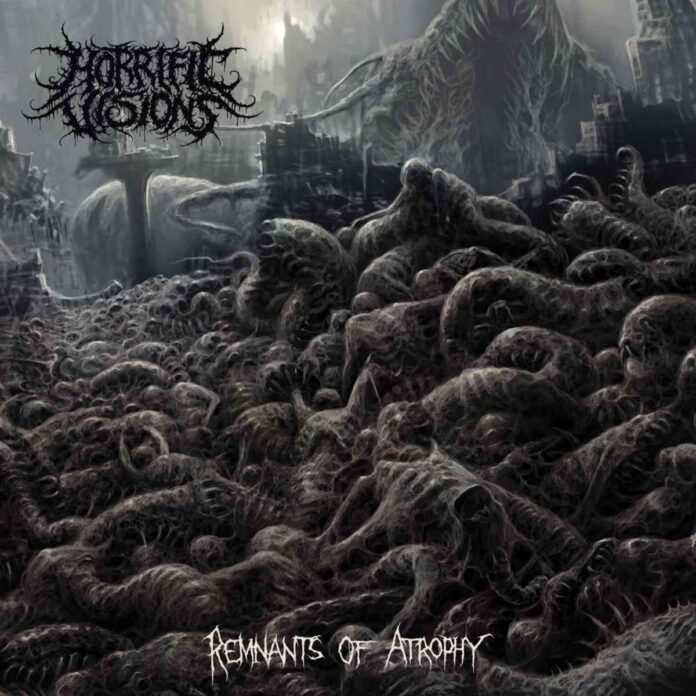 HORRIFIC VISIONS - Remnants Of Atrophy - cover artwork