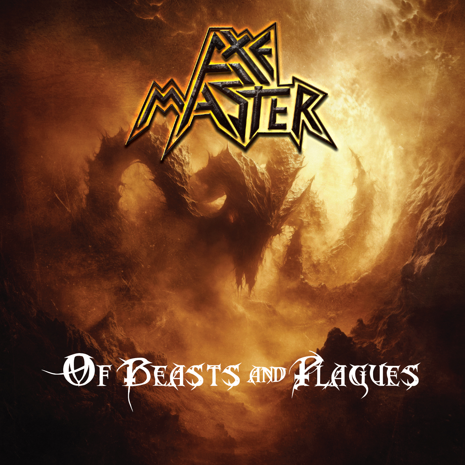 AXEMASTER - Of Beasts And Plagues - artwork AXEMASTER - Of Beasts And Plagues - cover artwork