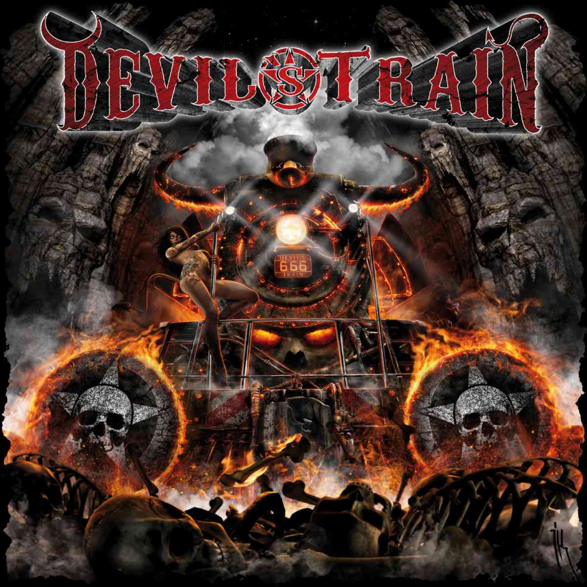 DEVIL'S TRAIN - Devil's Train - artwork DEVIL'S TRAIN - Devil's Train - cover artwork