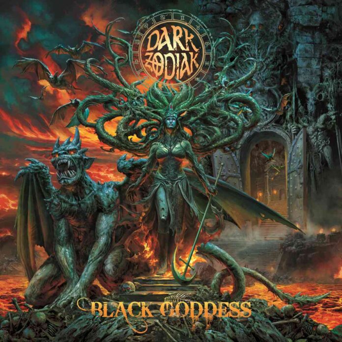 DARK ZODIAK -Black Goddess - artwork DARK ZODIAK - Black Goddess - cover artwork