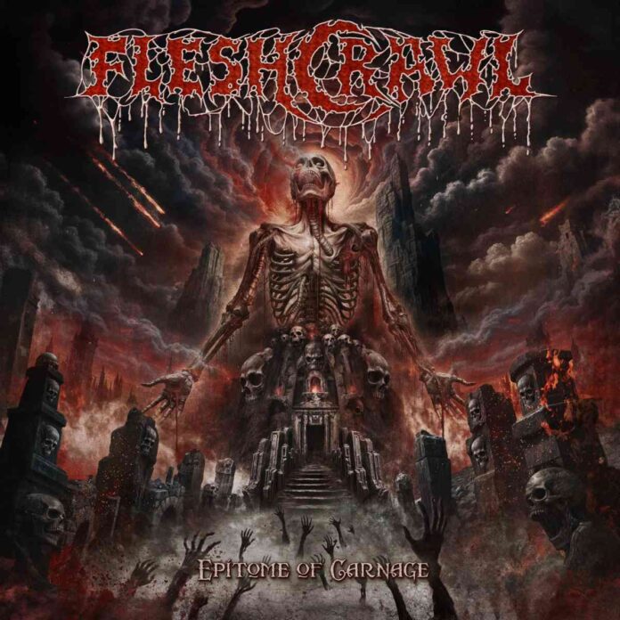 FLESHCRAWL - Epitome Of Carnage - album artwork