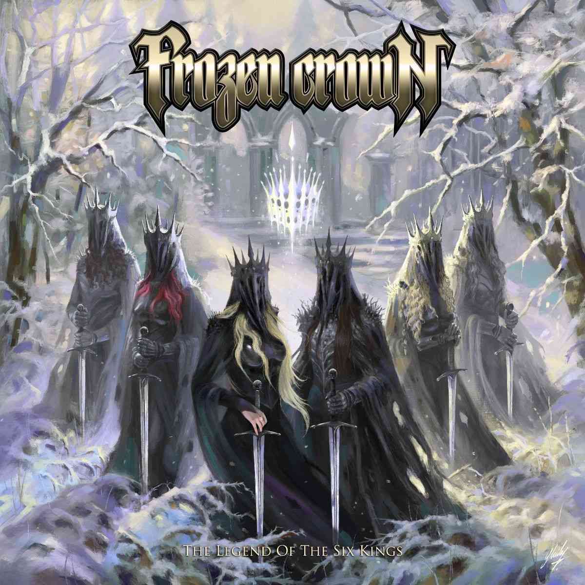frozen crown - The Legend of the Six Kings - cover artwork