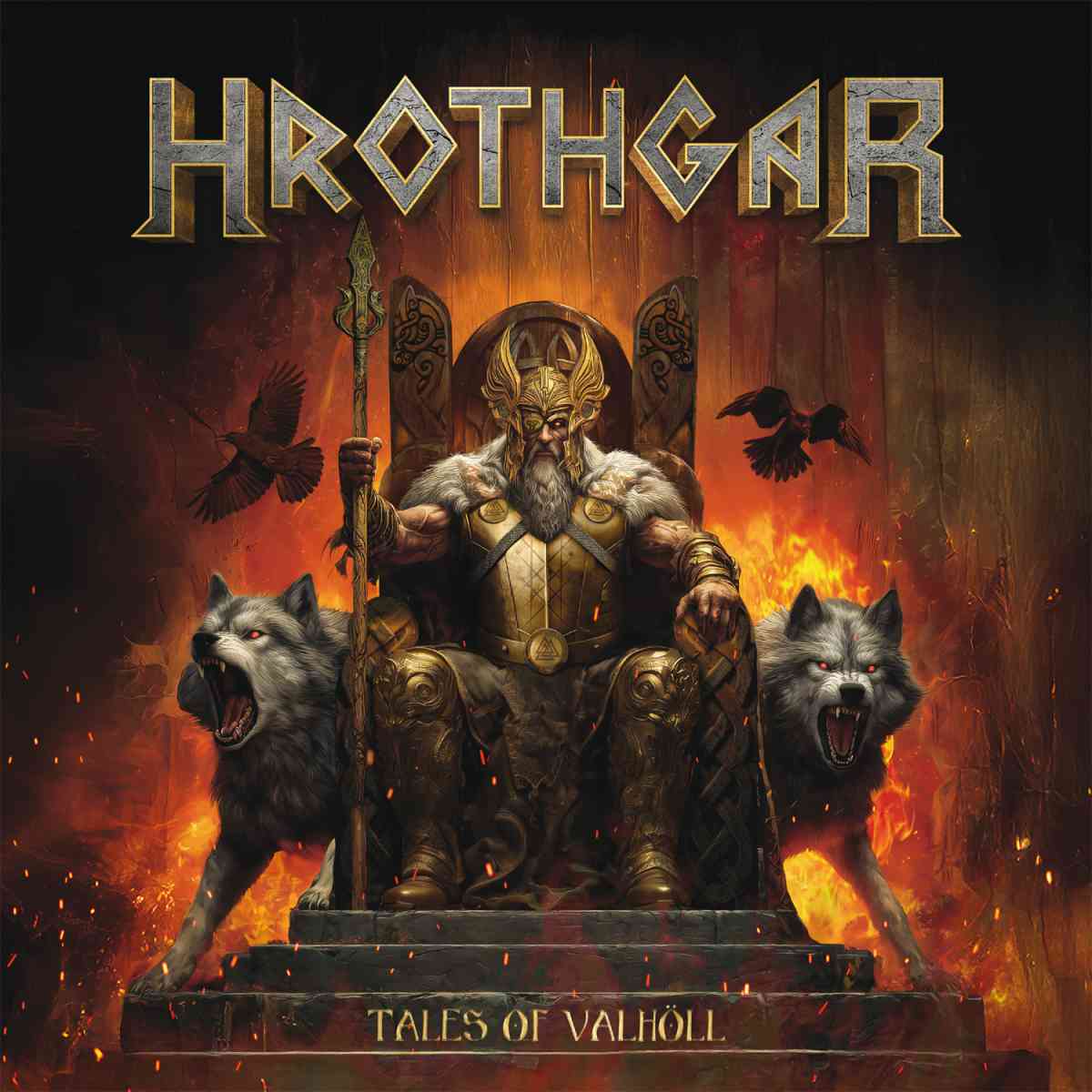 HROTHGAR - Tales of Valhoell - artwork HROTHGAR - Tales of Valhoell - album artwork