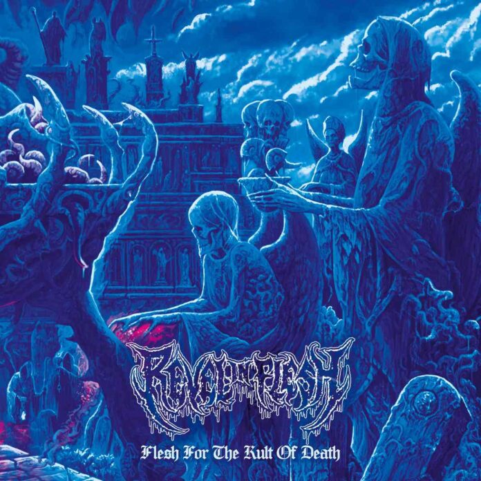 REVEL IN FLESH - Flesh For The Kult Of Death - album artwork