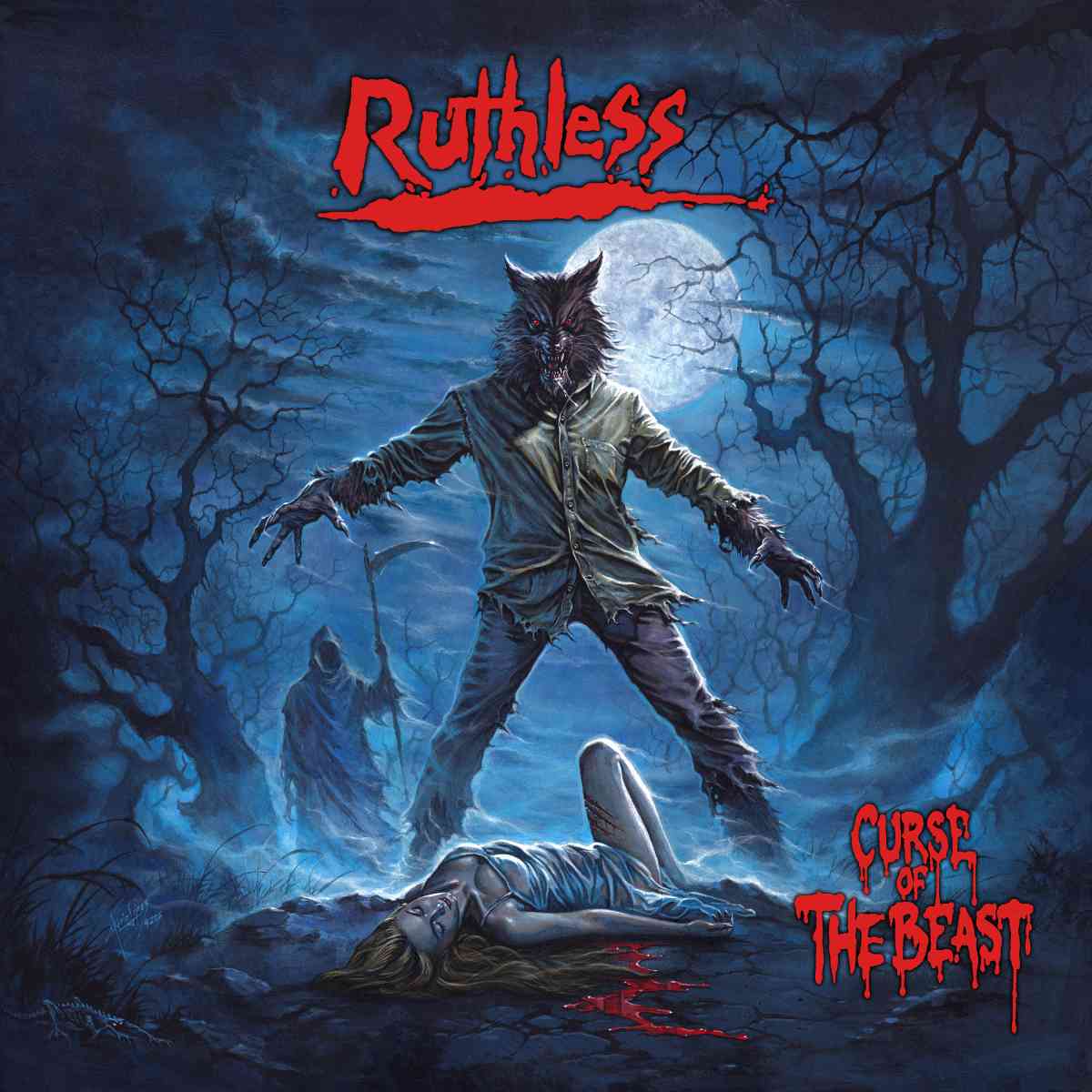 RUTHLESS - Curse Of The Beast - artwork RUTHLESS - Curse Of The Beast - album artwork