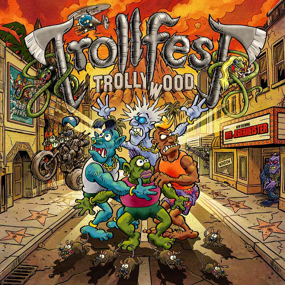 trollfest - trollywood - artwork trollfest - trollywood - cover artwork