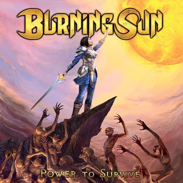 Burning Sun - Power To Survive (Artwork)