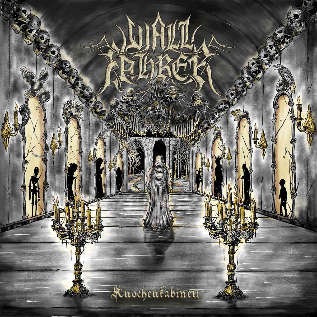 WALLFAHRER - Knochenkabinett - artwork WALLFAHRER - Knochenkabinett - album artwork