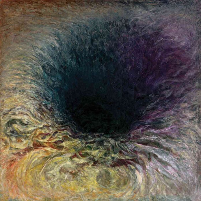 CH’AHOM – Anthropic Rites of Sublimation Cover Artwork, düsteres Black/Death-Metal-Albumcover