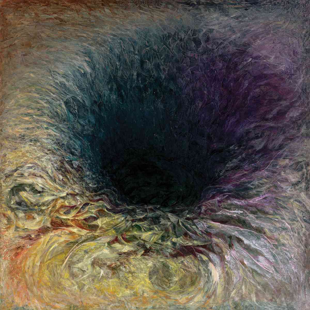 CH’AHOM – Anthropic Rites of Sublimation | Cover Artwork CH’AHOM – Anthropic Rites of Sublimation Cover Artwork, düsteres Black/Death-Metal-Albumcover