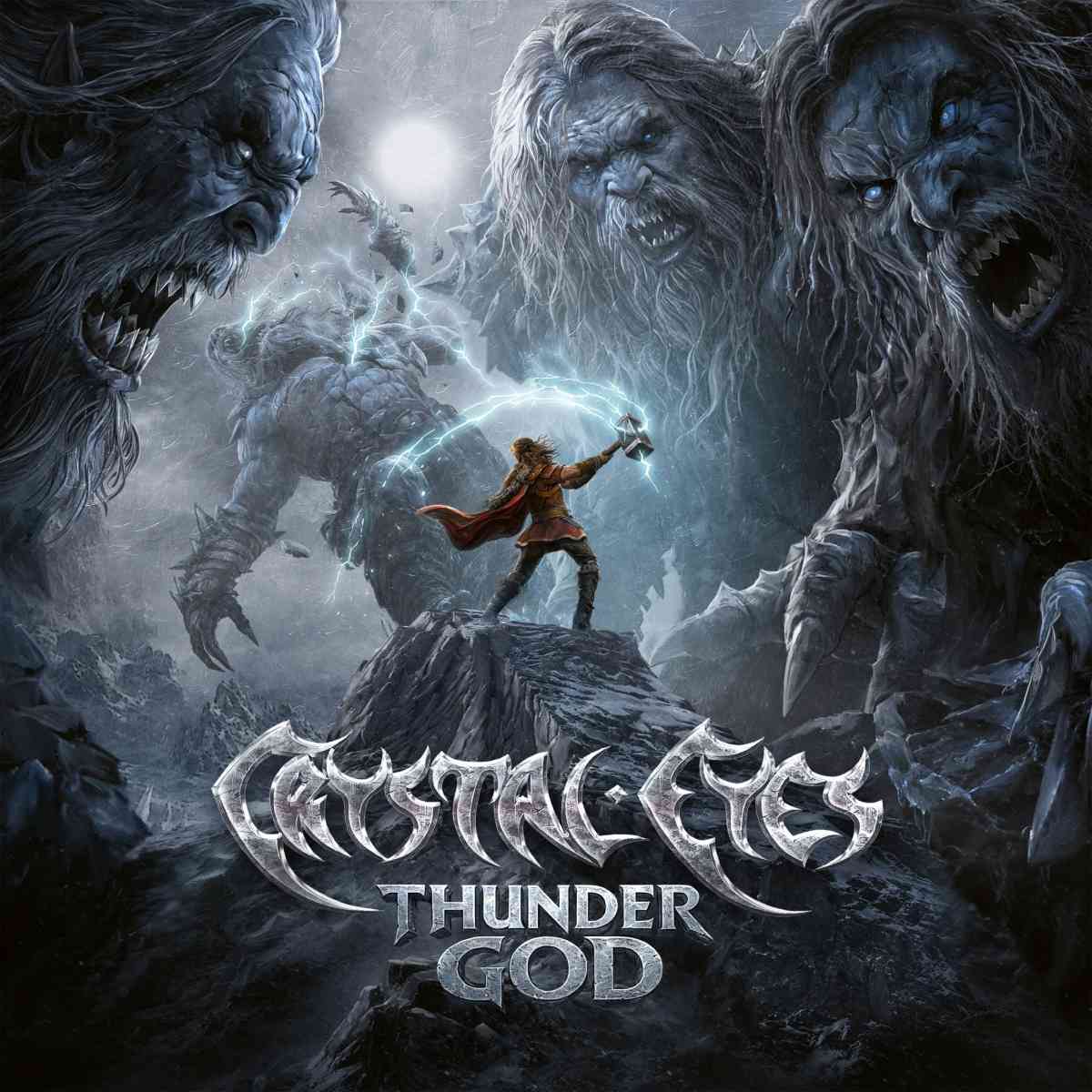 Crystal Eyes – Thunder God – Cover Artwork Crystal Eyes – Thunder God Cover Artwork