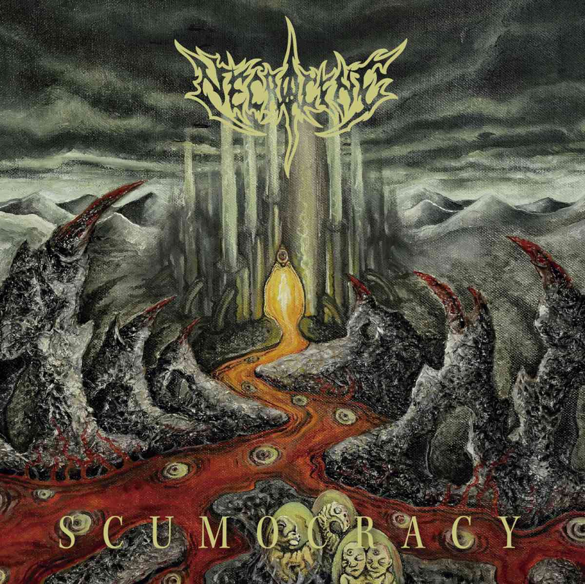 NECROCENE – Scumocracy | Cover Artwork NECROCENE – Scumocracy Cover Artwork