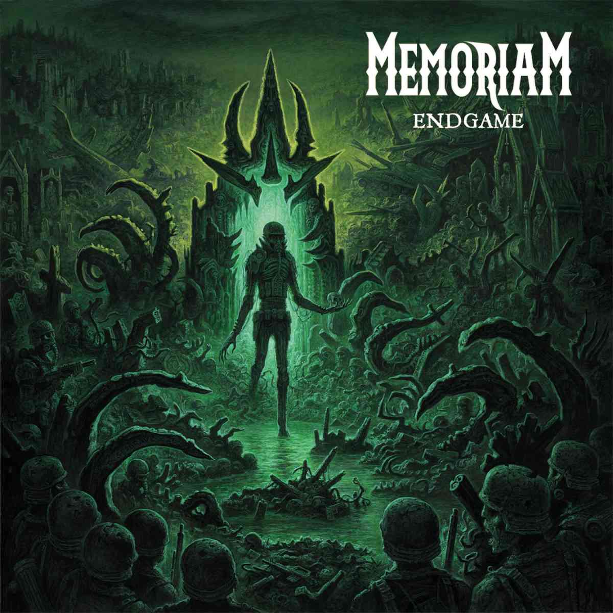 MEMORIAM – Endgame – Cover-Artwork zum finalen Studioalbum MEMORIAM – Endgame Cover-Artwork zum finalen Studioalbum der Death-Metal-Band