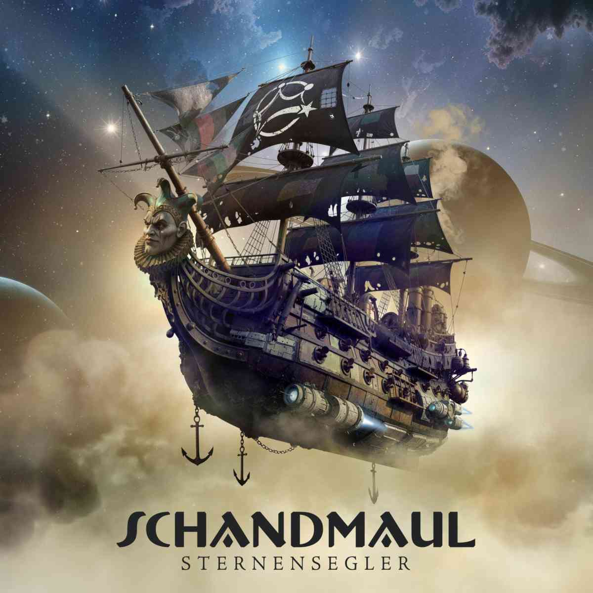 SCHANDMAUL - Sternensegler - artwork SCHANDMAUL - Sternensegler - album artwork