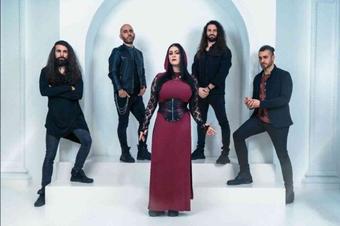 TEMPERANCE Bandphoto zur Veröffentlichung der dritten Single „The Tower: Lean Into Fear“ aus dem kommenden Album „Arcani“